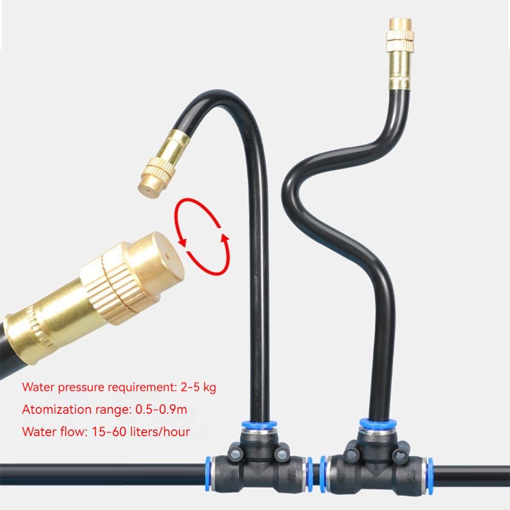 5-20M Automatisches Gartenbewässerungs-Nebelsystem 360-Grad-Biege-Tropfer Tropfbewässerungs-Kit Gartenbewässerungsschlauch-Set Gerät