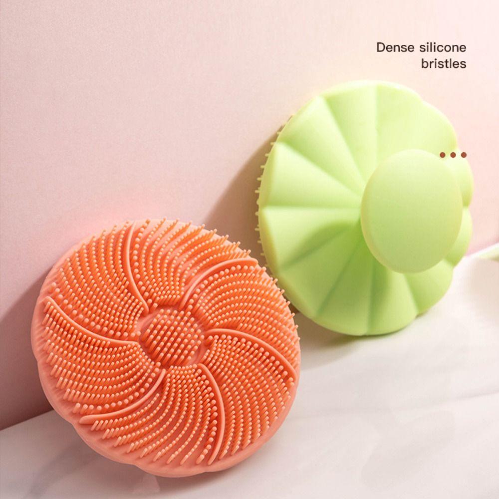 

Soft Massage Brush Silicone Cleanser Tool New Face Cleansing Brush фіолетовий