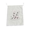 Practical Drawstring Linen Bread Bags Sustainable and Breathable Packaging Pouch Perfect for Bread Fruits and Snacks