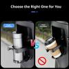 SEAMETAL Universal Foldable Car Door Cup Holder Drink Bottle Holder Vehicle Side Door Mounted Beverage Storage Rack  with hooks