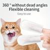 Non-woven Pet Cleaning Finger Cots, Disposable Dog and Cat Dental Care and Ear Cleaning Essential Supplies