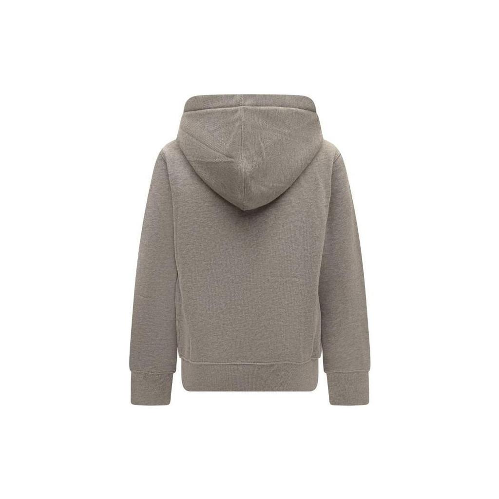 Polo Ralph Lauren Hettegenser Barn Logo Broderi Ensfarget Hettegenser Pullover Barnehettegensere Grå 323749954-017