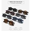 20 Retro Round TR90 Frame Sunglasses, Thick-Frame Sunglasses for Men and Women, Street Style Sunglasses