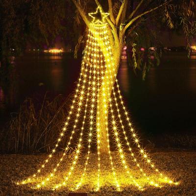 XuanYong Remote Control Star Waterfall Decorative String Lights