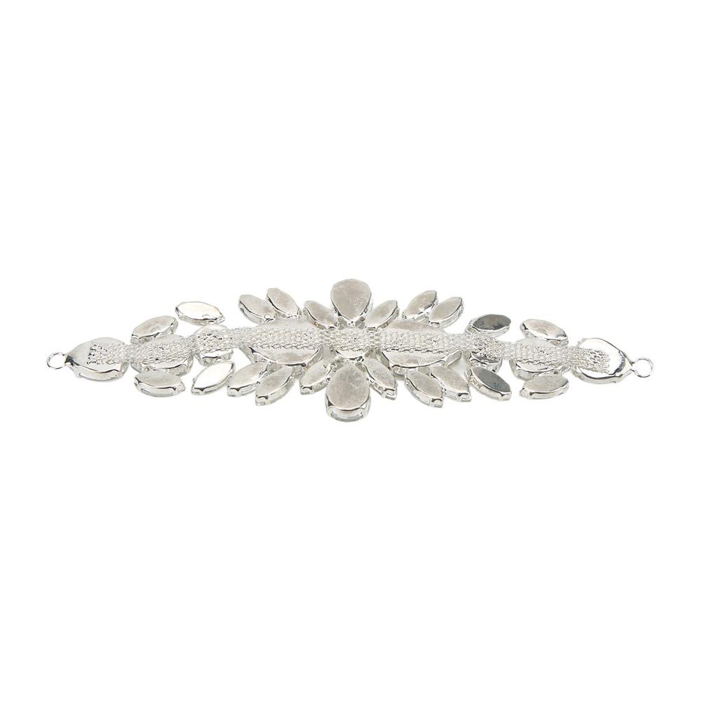 1pcs Water Dropping Rhinestone Applique Crystal Beaded Waist Chain  DIY Garment Decoration