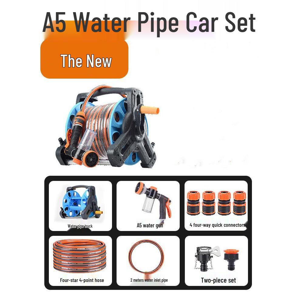 High-Pressure Foam Sprayer Water Gun for Car Wash and Garden Watering