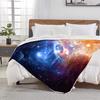 Funny Galaxy Throw Blanket Lightweight Flannel Throw Classic Galaxy Soft Comfy Plush Blanket For Home Decor Perfect For Sofa