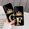 Průhledný obal na telefon pro Samsung Galaxy A56 A57 A37 A55 A54 A36 A35 A26 A25 A16 A17 A07 A52 A34 A73 A53 Kryt G F V H D P C B Písmeno