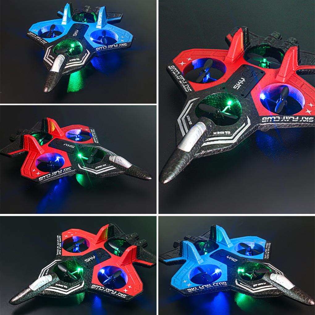 Children S Remote-controlled Drone For Exciting Night Flights With Dazzling LED Light Strip Rc Drone