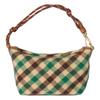 MIU MIU Logo Wolle Clutch Damen Clutch Kamel Grün 5NE841_2IFK_F0HDZ