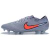 New Tiempo Legend 10 Anti Slip Wear Resistant Soccer Shoes Unisex Silver Gray DV4328-402