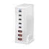 Fast Speed 600W USB C USB A Chargers 8 Port Fast Charging Power Adapter for Laptops, Tablets, and Phones
