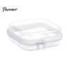 Electronics Cable Holder Hard Shell Storage Case, Portable Transparent Organizer Box, Travel Gadget Box Daily PET for Small And Jewelry Pill
