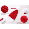 Fashion Red Christmas Hat Windproof Warm Knit Santa Hat Winter Hat Party
