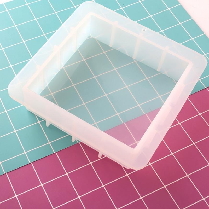 6inch Square Silicone Mold Wax Melt Polymer Aromatherapy Making Handmade Cupcake Chocolate Handicraft Making Mould