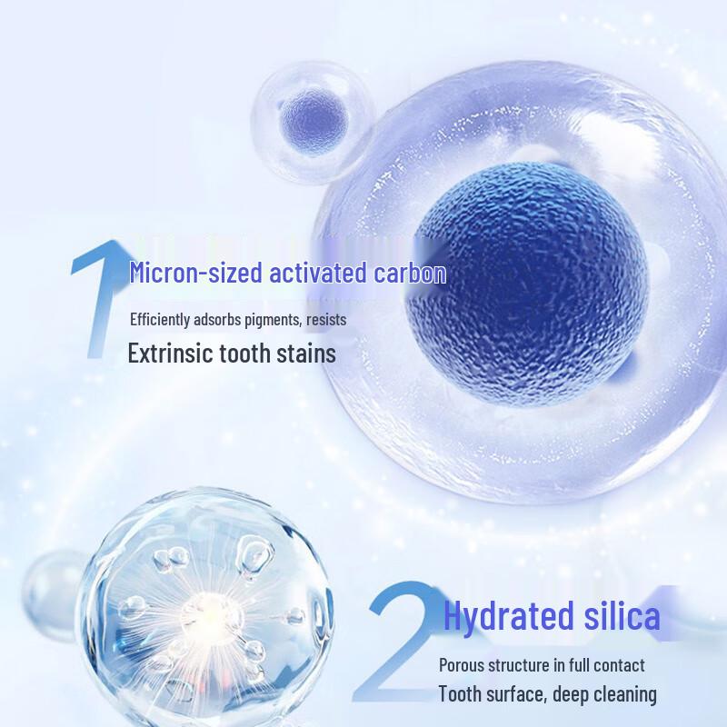 Saky Dual-Action Whitening Toothpaste with Bamboo Charcoal Mint