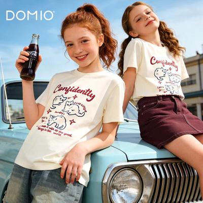 Girls' Summer Casual Short Sleeve T-Shirt