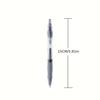 12pcs Retractable Gel Pens Set Black Ink Ballpoint for Writing Refills Office Accessories School Supplies Stationery