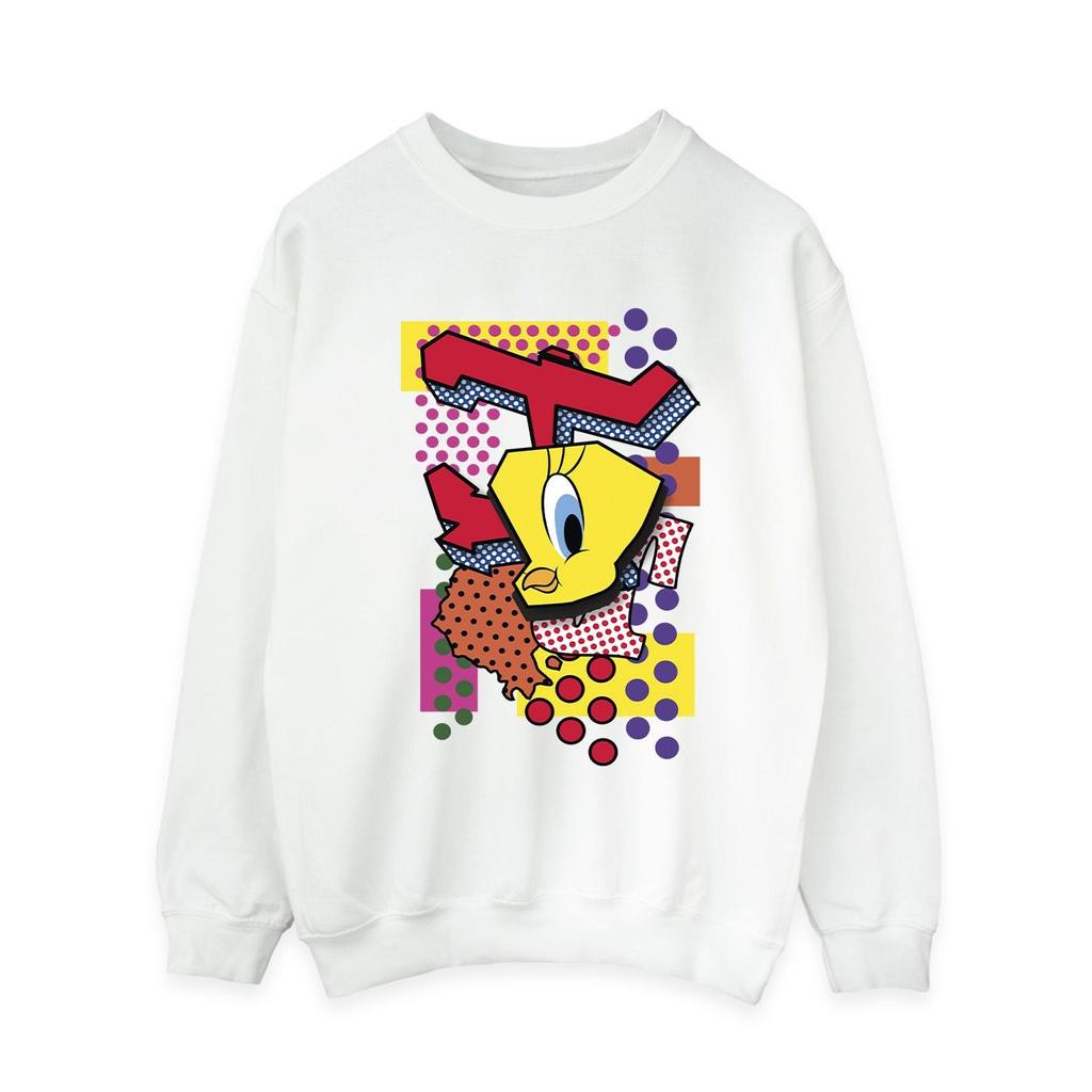 Looney Tunes Womens/Ladies Tweety Pop Art Sweatshirt
