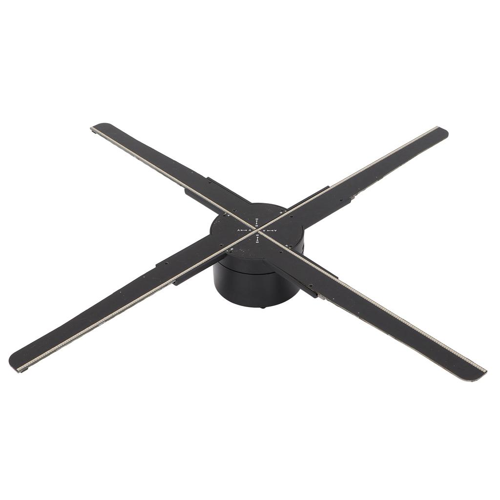 G45 3D Hologram Fan Display Projector 45cm 30W 4 Blades 3D Advertising Machine with 510 LED Beads
