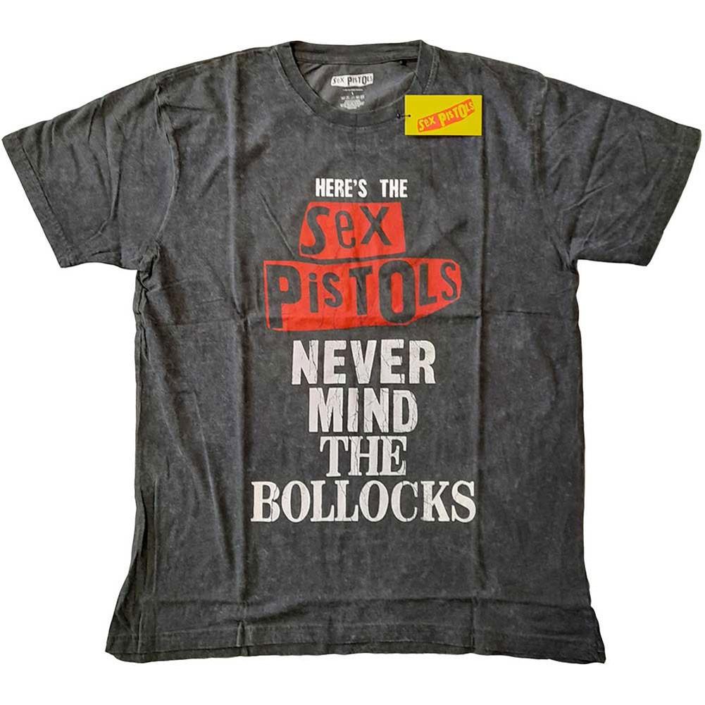 Men s Sex Pistols NMTB Distressed (Dip-Dye) Tie Dye T-shirt Large Black S