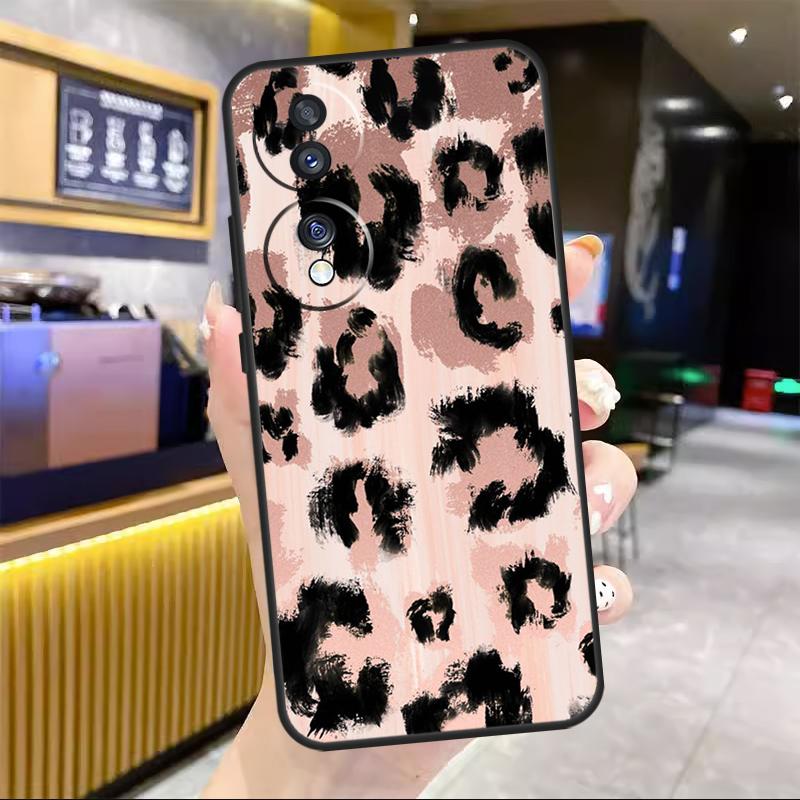Leopard Skin For Honor Magic 7 Lite 5 6 8 Pro Case For Honor Win RT X9c X9a X9b X8b X8c 200 400 50 70 90
