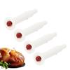 4 Stück Geflügel Brathähnchen Thermometer Einweg Pop-Up Temperaturmesser zum Kochen