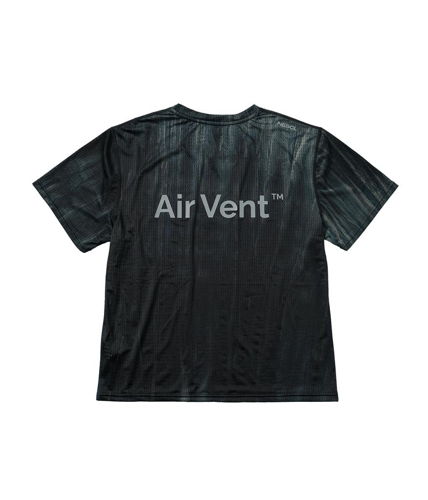 Negeotibeuseupeulliskeulleob Air Vent Tie-Dye Racing T-Shirt (Midnight)