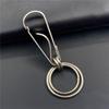 Business Style Carabiner Key Clip Theft-resistant Car Key Chain  Couple Gift