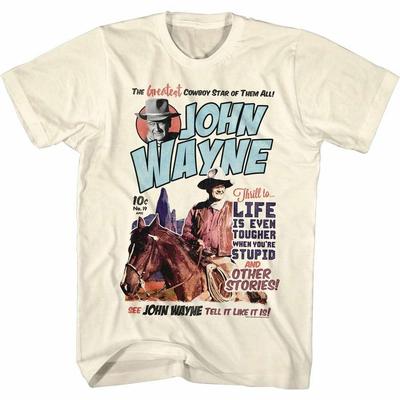 John Wayne La più grande T-shirt Naturale per Adulti
