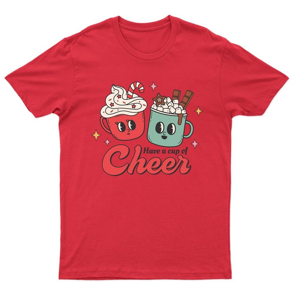Have A Cup Of Cheer Christmas Holiday Unisex Unisexs Unisexs Graphic Tee S