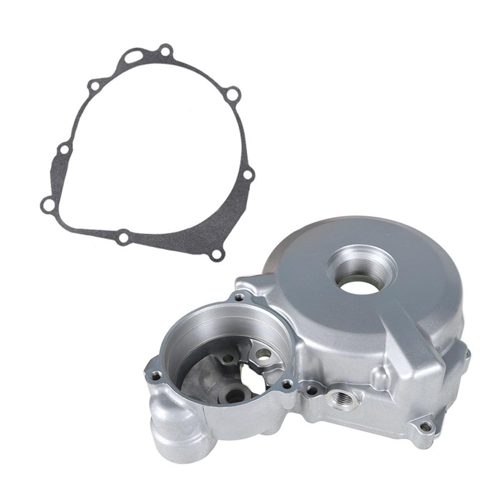 Left Side Engine Stator Magneto Cover Case w/ Gask For Suzuki DRZ400 E S SM