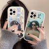 British Pop C-CharliS-XCX Singer Leather Phone Case For IPhone 16 15 14 17 Pro Max 11 12 Mini Plus Soft Shell