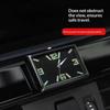 Car Air Conditioning Vent Electronic Quartz Clock Auto  Square Vertical Luminous Digital Car Clock