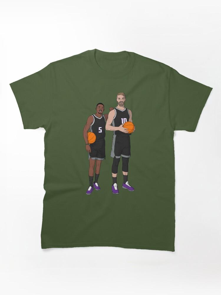 NBA 2K De'Aaron Fox And Domantas Sabonis - Sacramento Basketball Classic Unisex T-Shirt