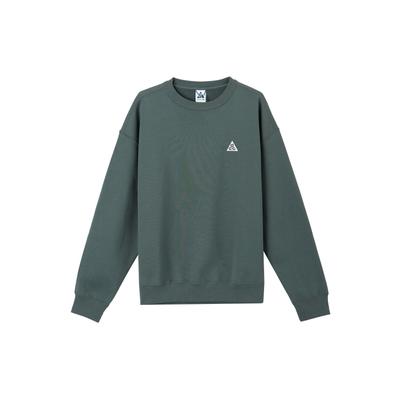 Nike ACG Therma-FIT Solid Logo Embroidery Fleece Pullover Sweatshirt Unisex Tops Green DX9612-338