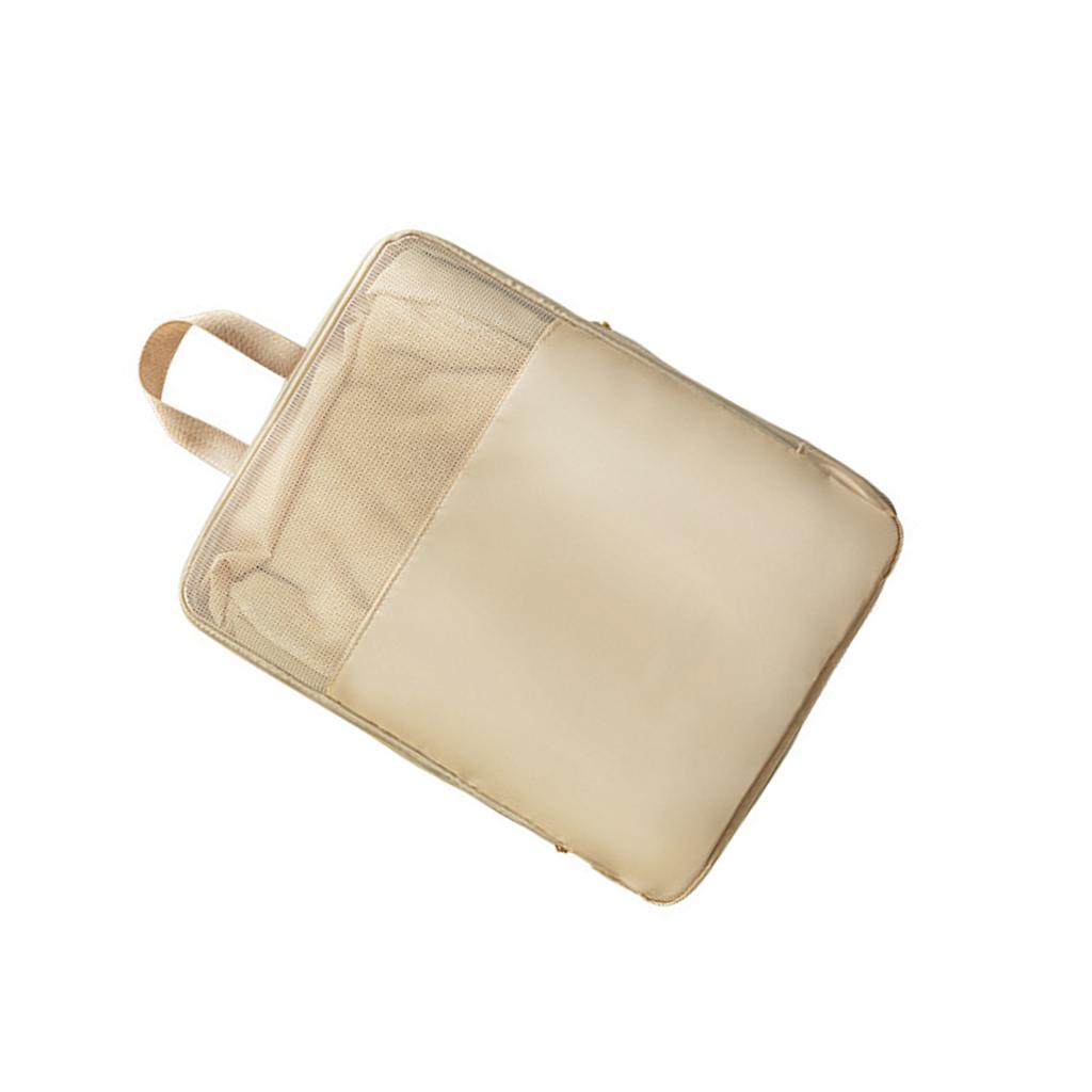Vacuum Storage Bags for Clothes Bedding Space Saving Designs Sturdy Reusable Sateen Fabric Travel Home Organizing