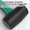 Hi-Spec Double Face Rubber Hammer Practical Multifunction Double-Sided Rubber Hammer Non-Slip Handle for Installation/DIY