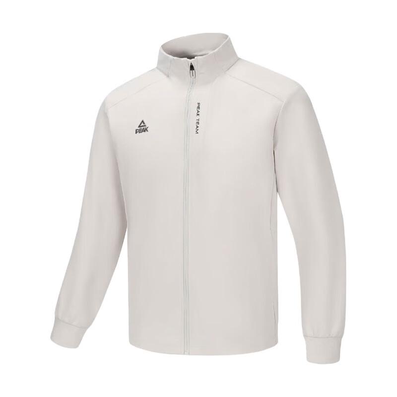 

PEAK Men s Windbreaker Knitted Stand Collar Jacket TF623087 S