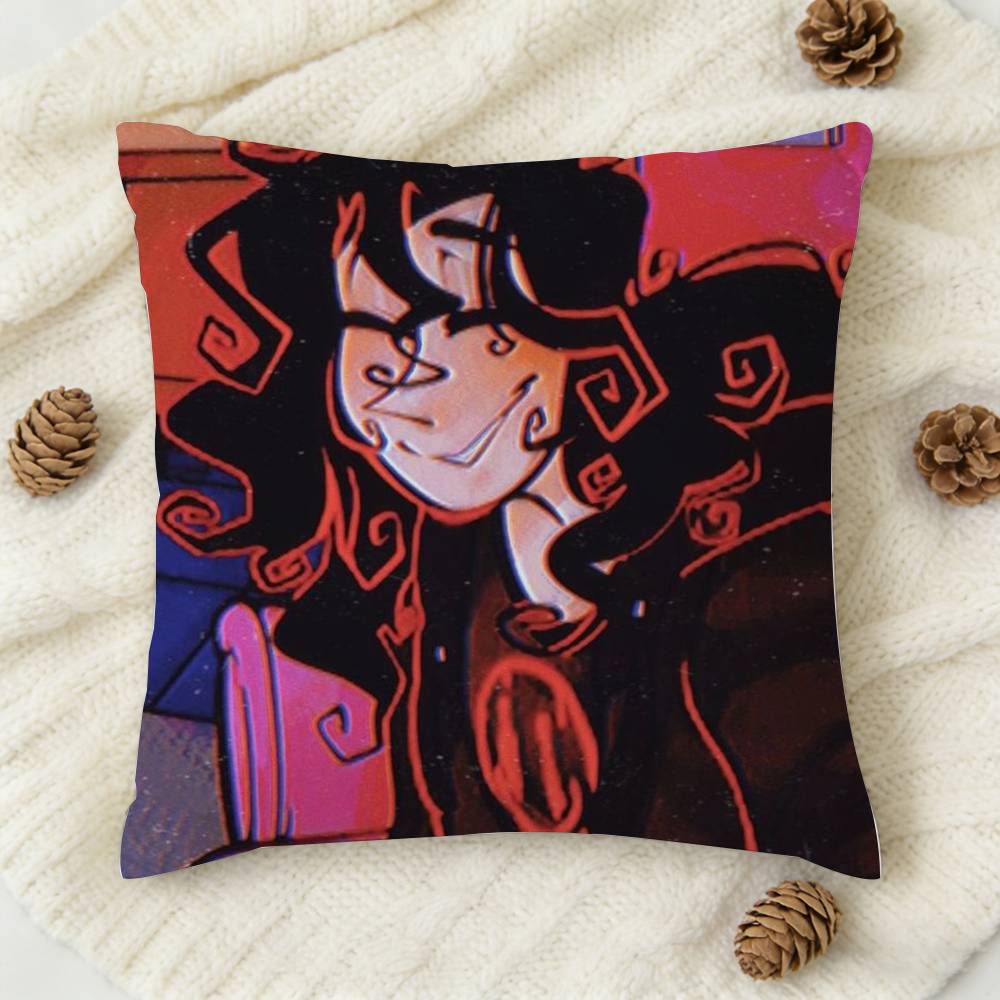 Horror Game Jjohn Ddoe Doublesided Printed Square Decorative Cushion Cover for Sofa Living Room Home Decor