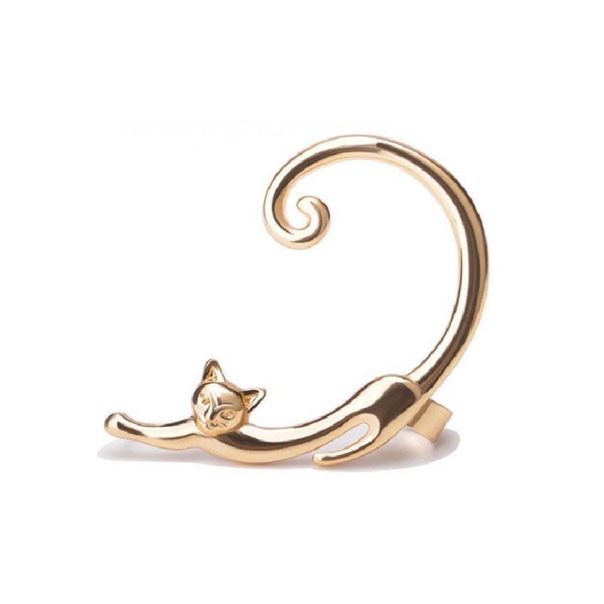 European & American Style 3D Cartoon Small Animal Cat Earrings