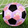 Pallone da Calcio a Tema Natalizio Misura 5, Adatto sia per Partite Indoor che Outdoor, un Regalo Adatto a Tutti.