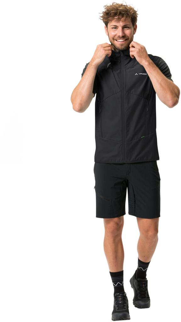 VAUDE Мужская куртка Scopi Vest черного цвета