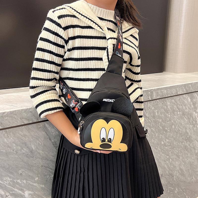 Cute Mini Korean Style Children's Backpack Plush Cartoon Crossbody Bag For Kids