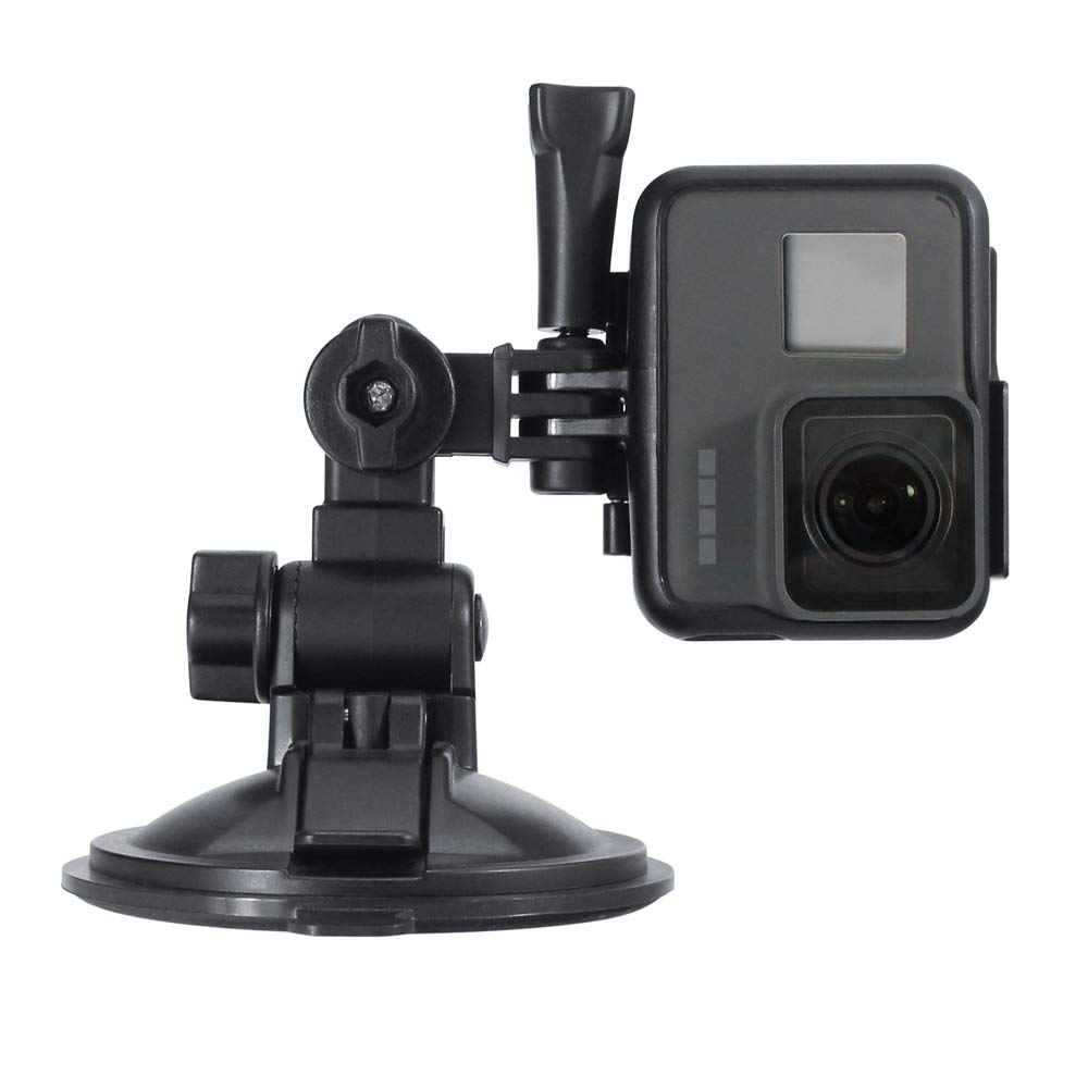 Tsuchiya Yac GoPro Suction Cup Base Mount with Long VP-133 Arm, Vehicle-Specific