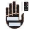 LED Lighting Remote Control Middle Finger Gesture Palm Light Gesture Light Car Finger Light Strip Car Accessories