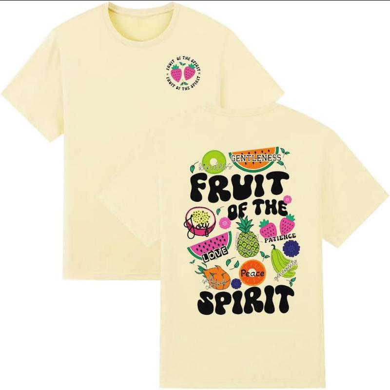 Fruit of The Holy Spirit Shirt Christian Faith God Lover T- S