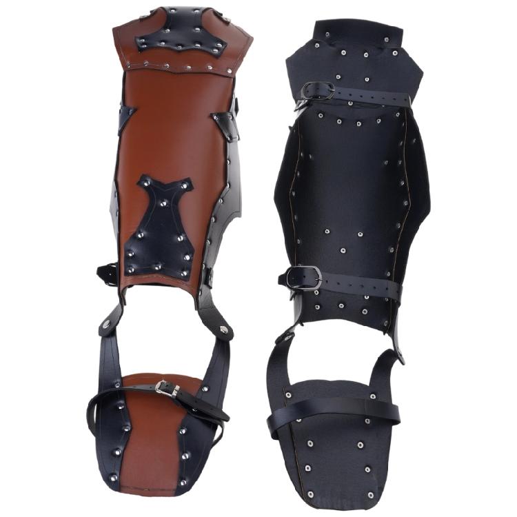 Coprigambe Steampunk Punk Medievali Copristivali da Pirata Costumi Rinascimentali