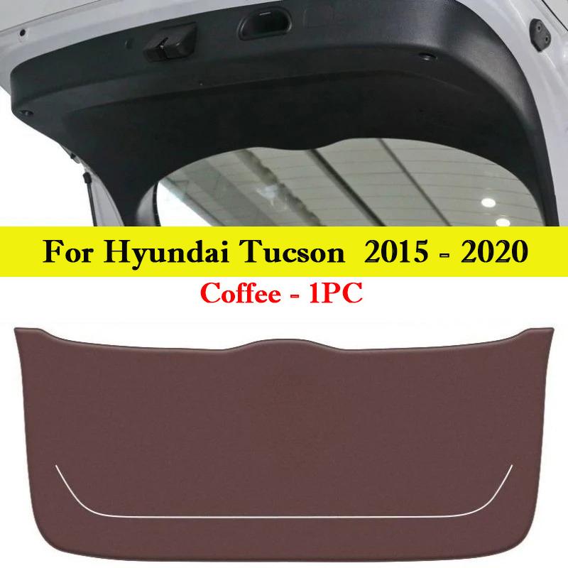 For Hyundai Tucson L Custo Car Trunk Door Anti Kick Pad Tailgate Protection Mat Cushion Cargo Liner Interior Decor Accessories