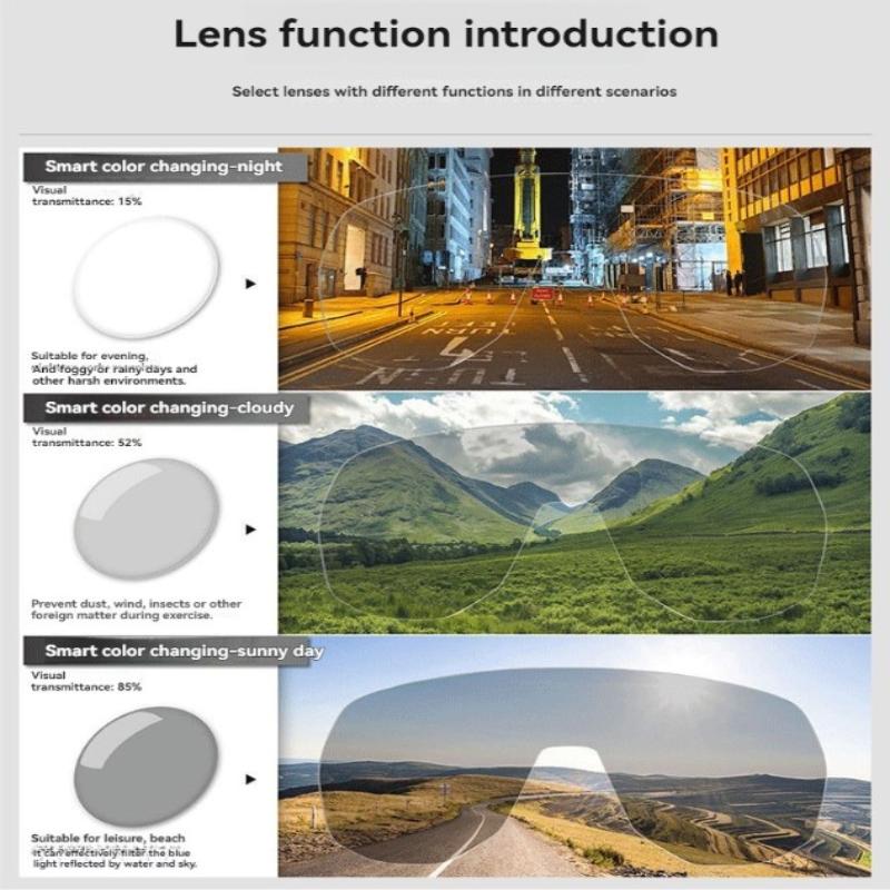 Cycling Glasses Photochromic Sunglasses Men Women Mountain Bike Road Eyewear  Bicycle Riding Outdoor Sports Hiking Goggles